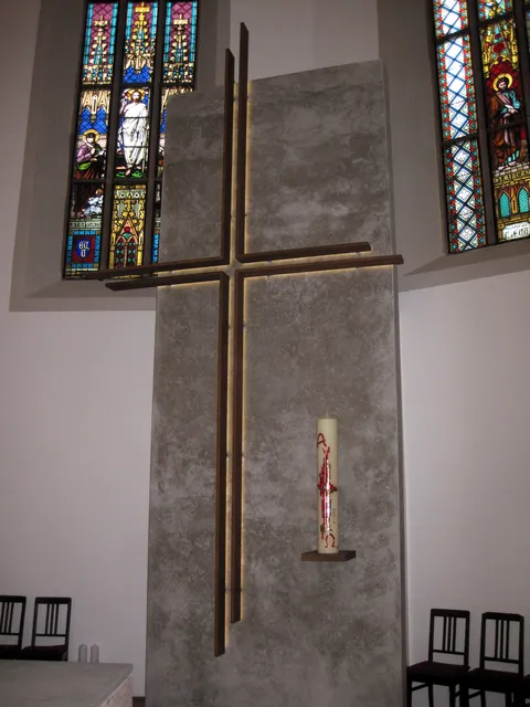 Neuanfertigung Altarkreuz Stadtkirche Burgstädt